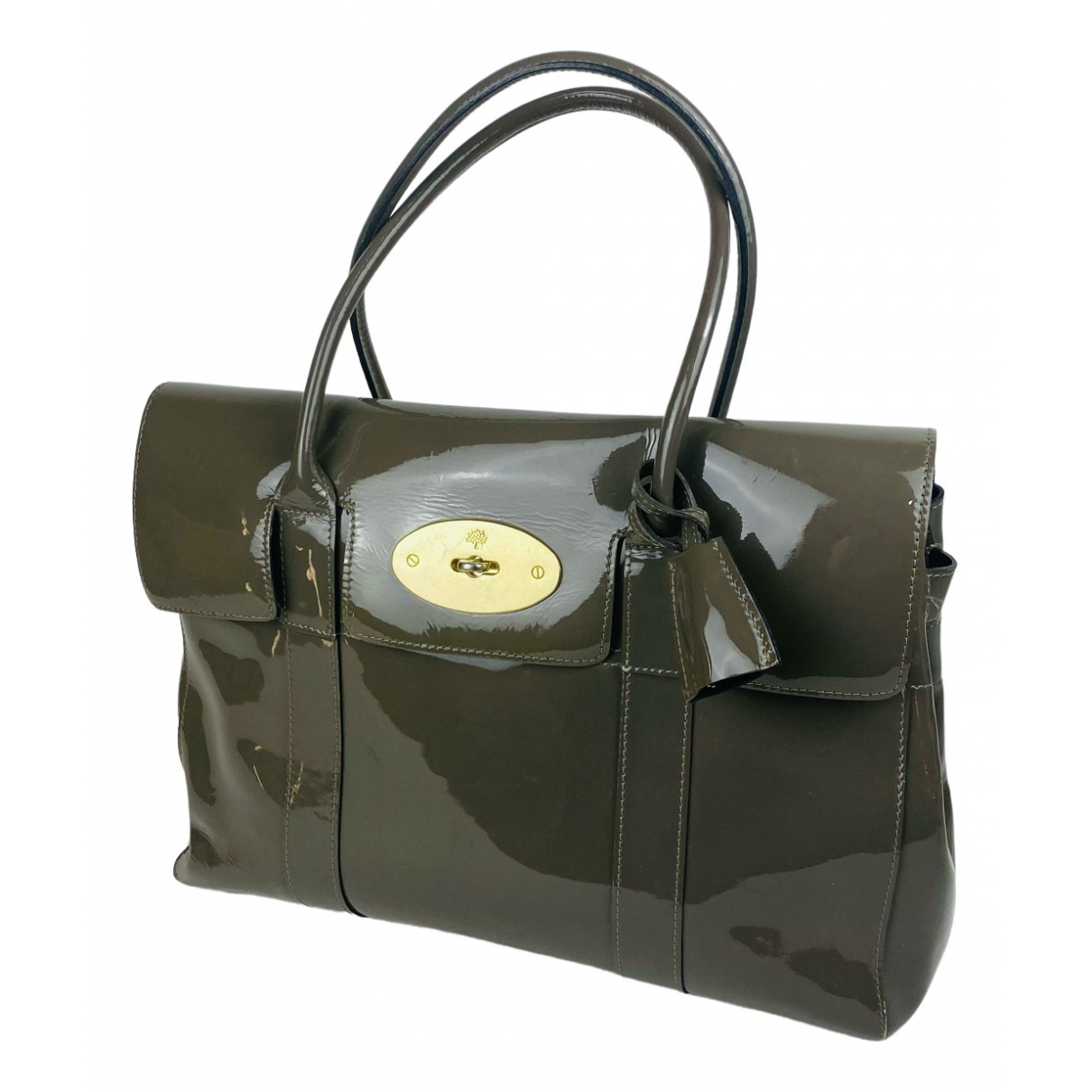 mulberry bayswater patent black